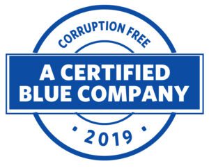 Blue Company Certified Logo