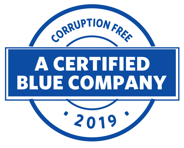 Blue Company Certified Logo